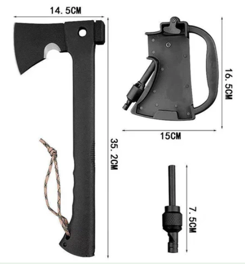 Hacha De Supervivencia Para Caza Camping