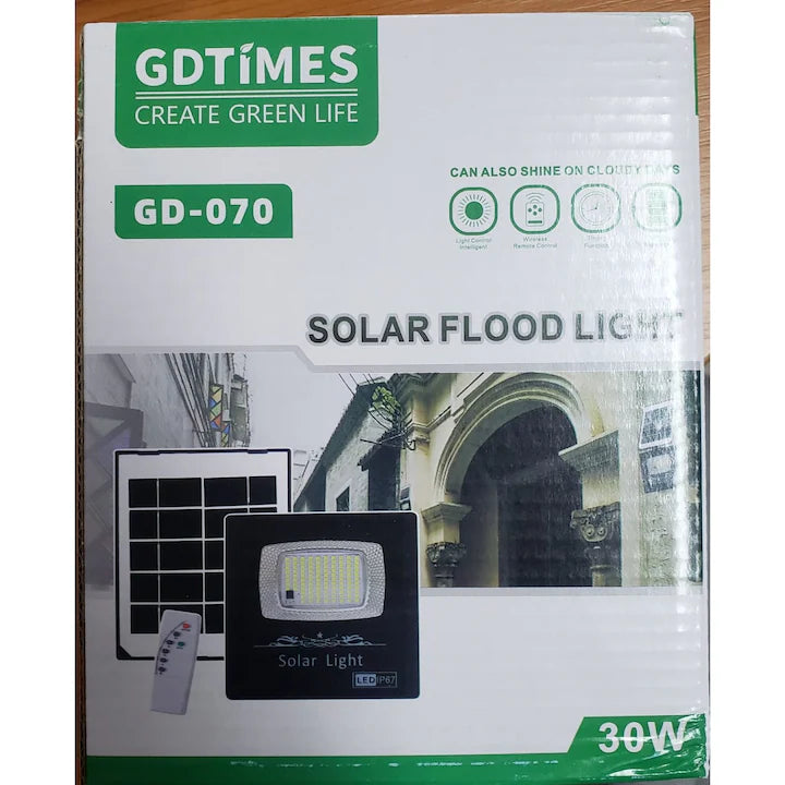 Lampara Reflector 30W Solar GD070