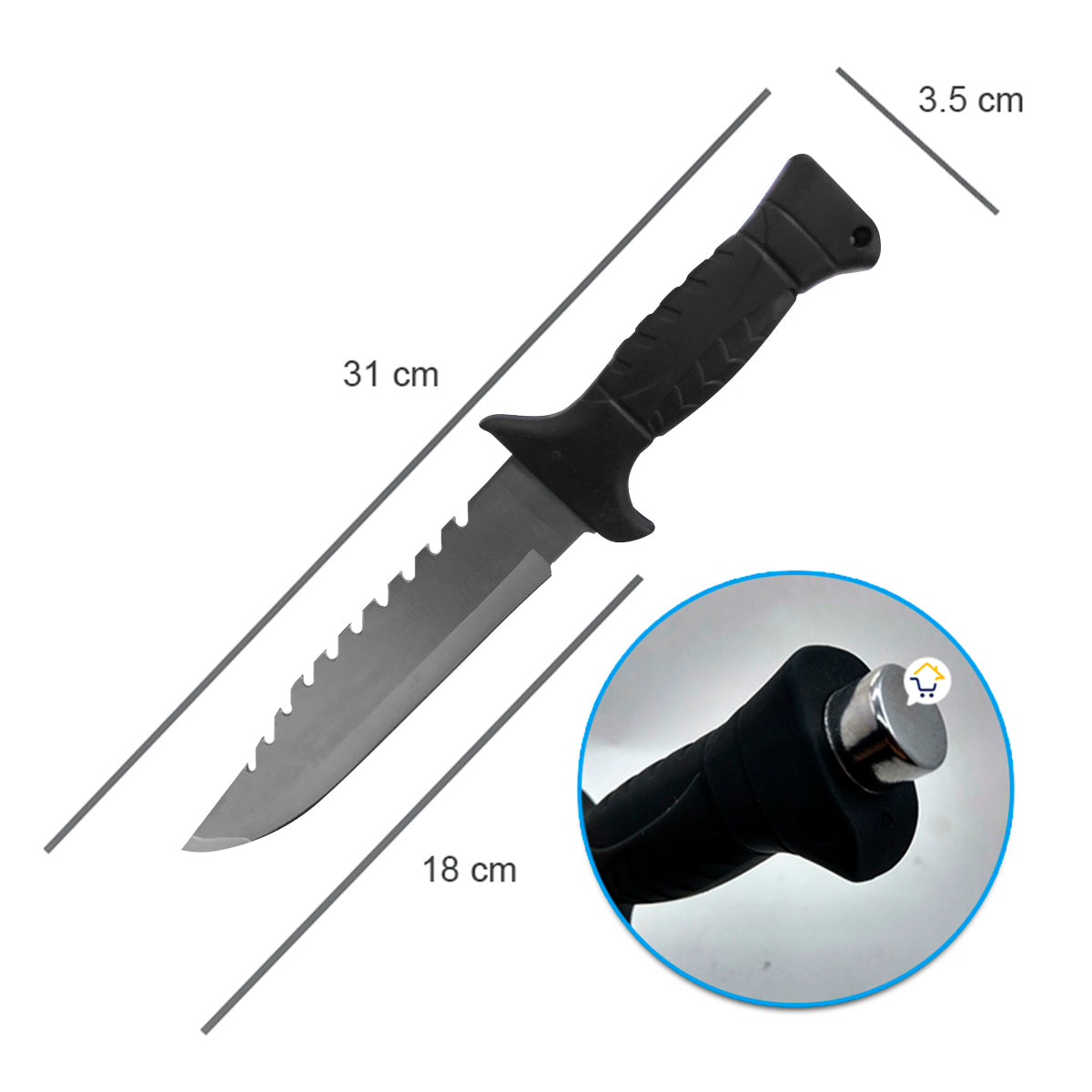 Cuchillo Táctico Camping CT06-DFM