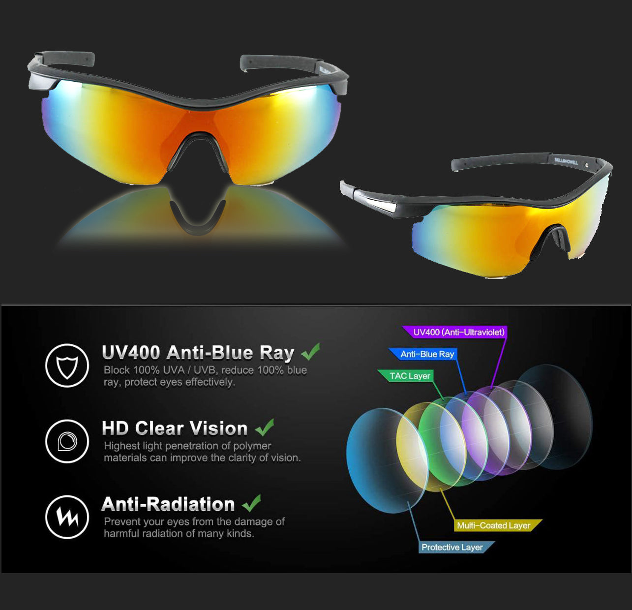 Gafas Tácticas Tac Glasses