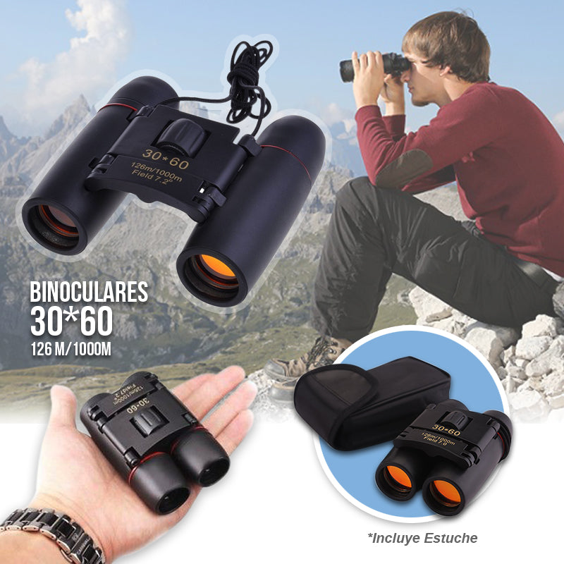 Binoculares 30 X 60 + Estuche Largo 557