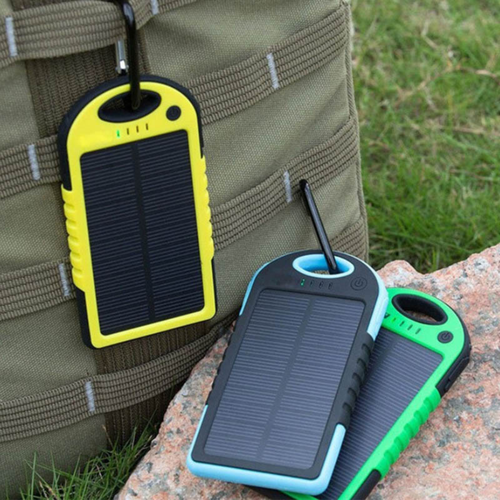 Power Bank Solar 8000mah 2usb