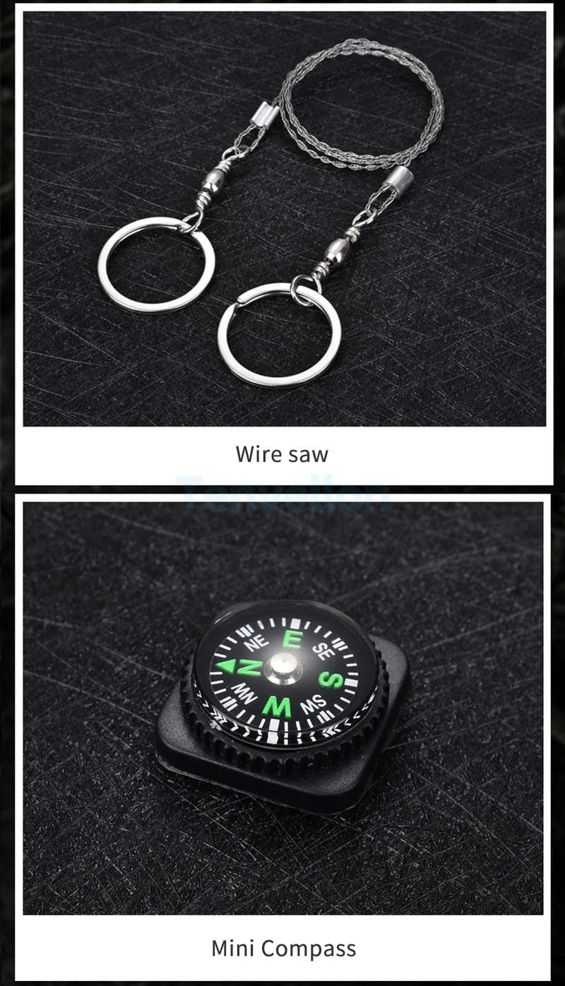 Kit Tactico Sos Militar Accesorios Super