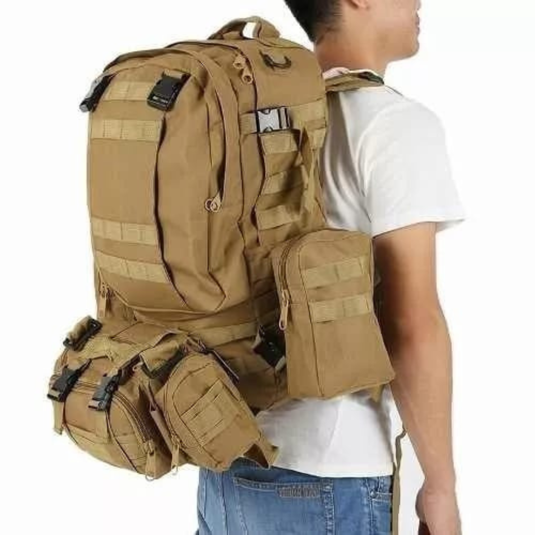 MALETA TACTICA 60L 4 EN 1