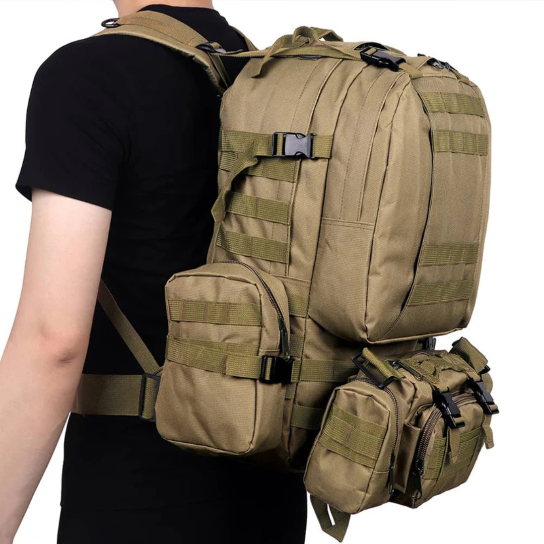 MALETA TACTICA 60L 4 EN 1