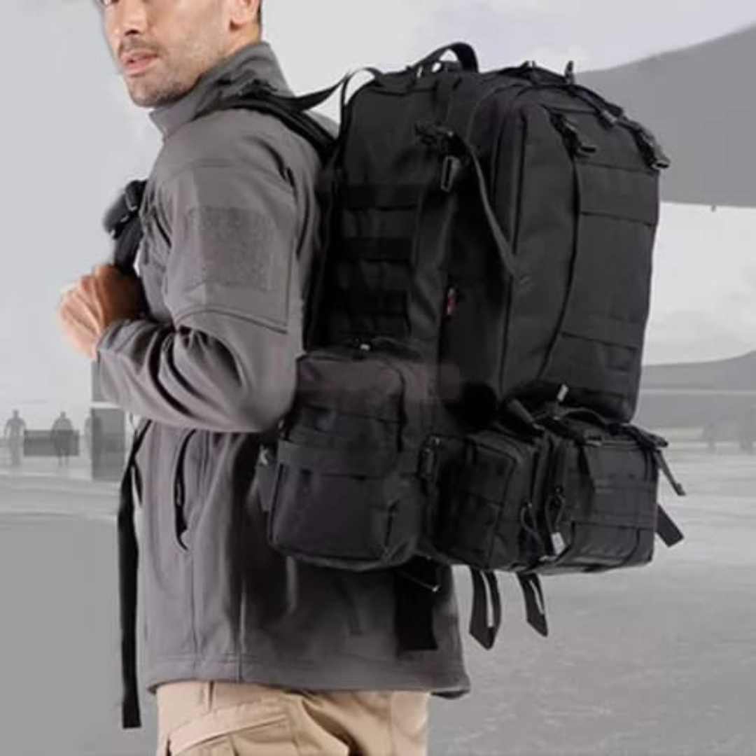 MALETA TACTICA 60L 4 EN 1