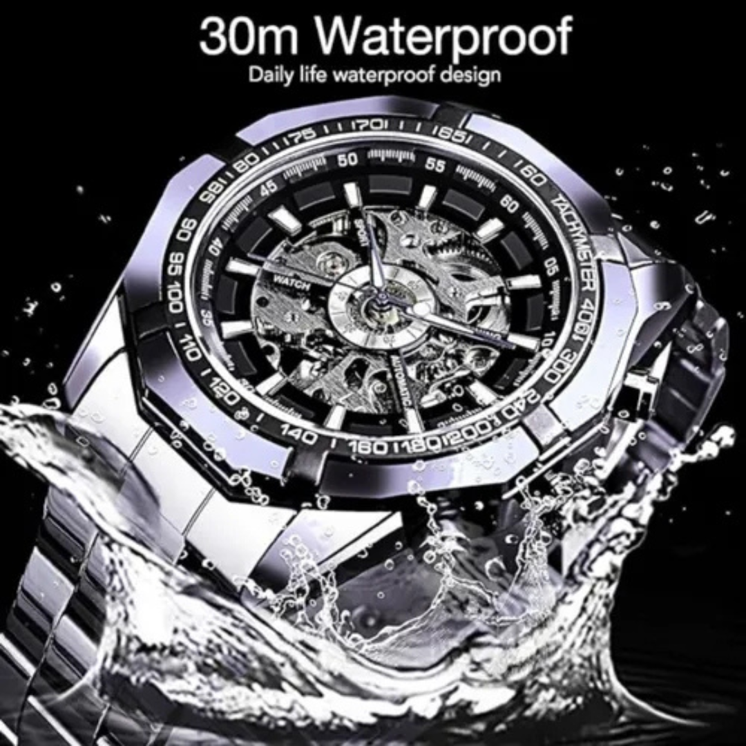 RELOJ WINNER AUTOMATICO CORAZON ABIERTO