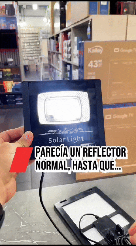 Lampara Reflector 30W Solar GD070