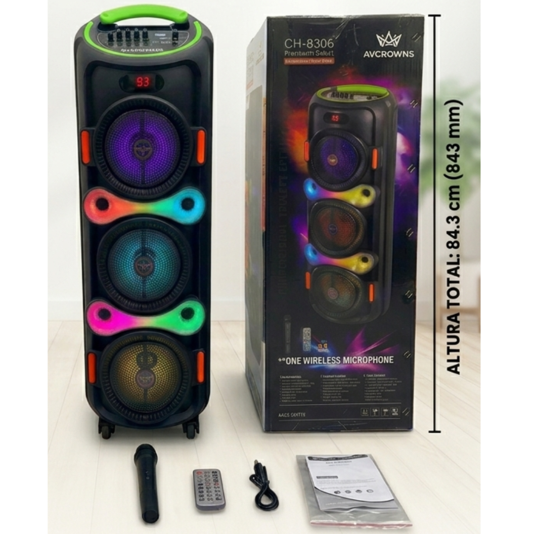Torre De Sonido 8X3 Pulgadas YX-H8306