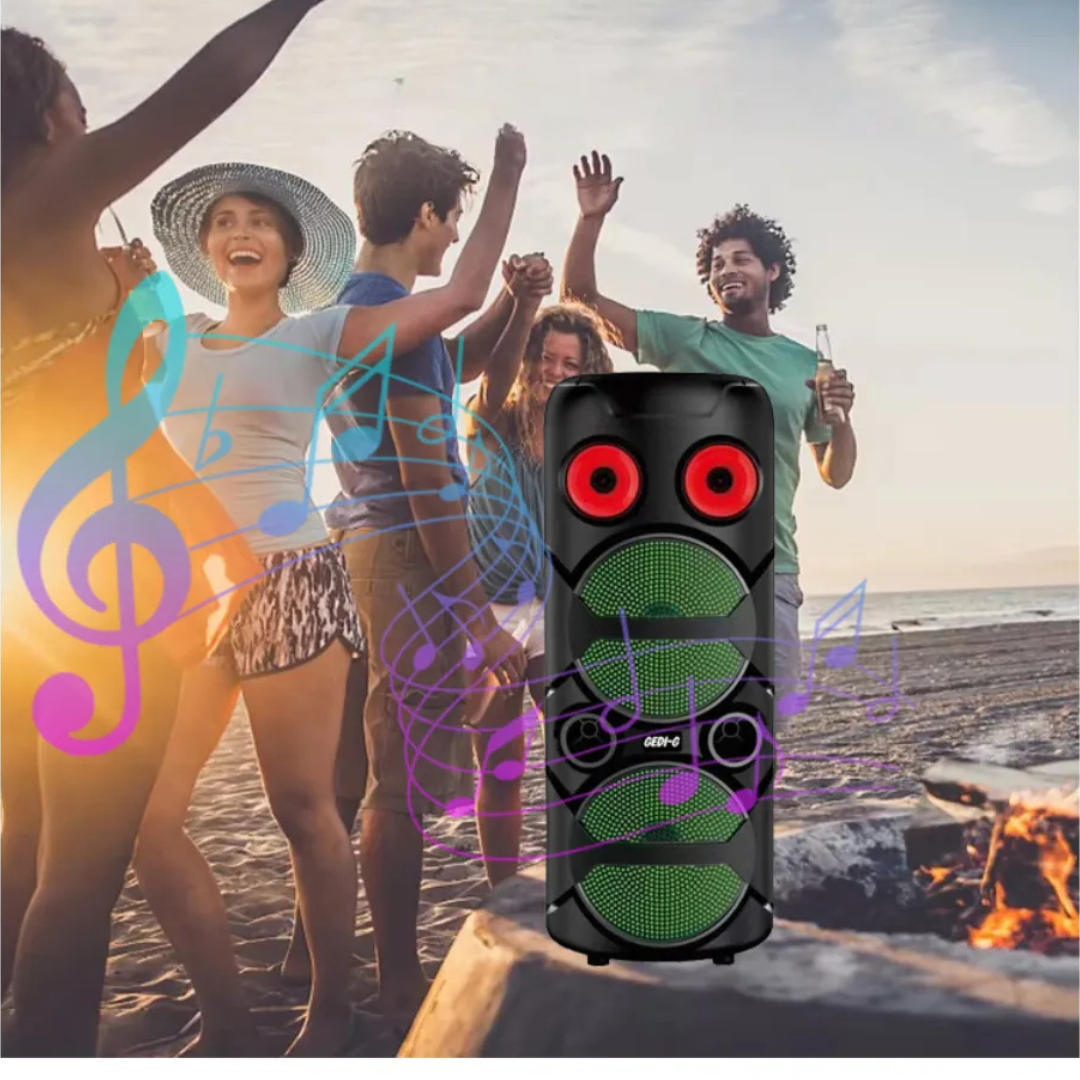 Parlante de Sonido GEDI-G GD-2893 8”×2