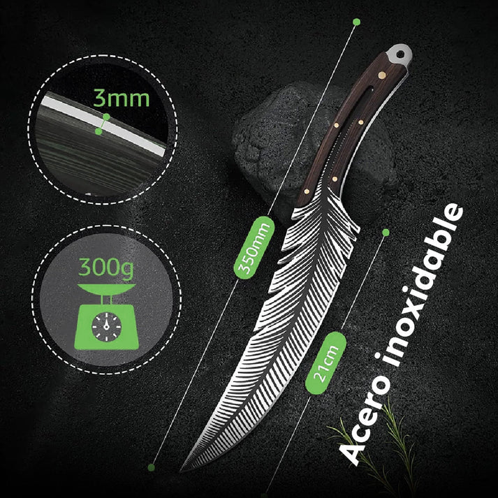 CUCHILLO DE PLUMAS