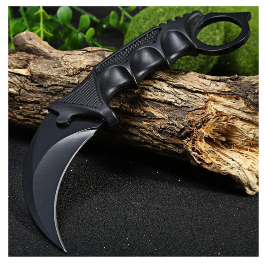 Cuchillo Karambit camping táctico