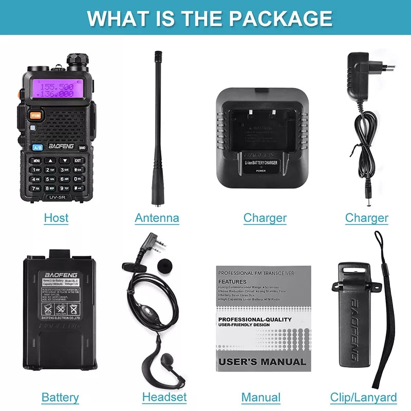 RADIO DE COMUNICAION BAOFENG  UV 5R