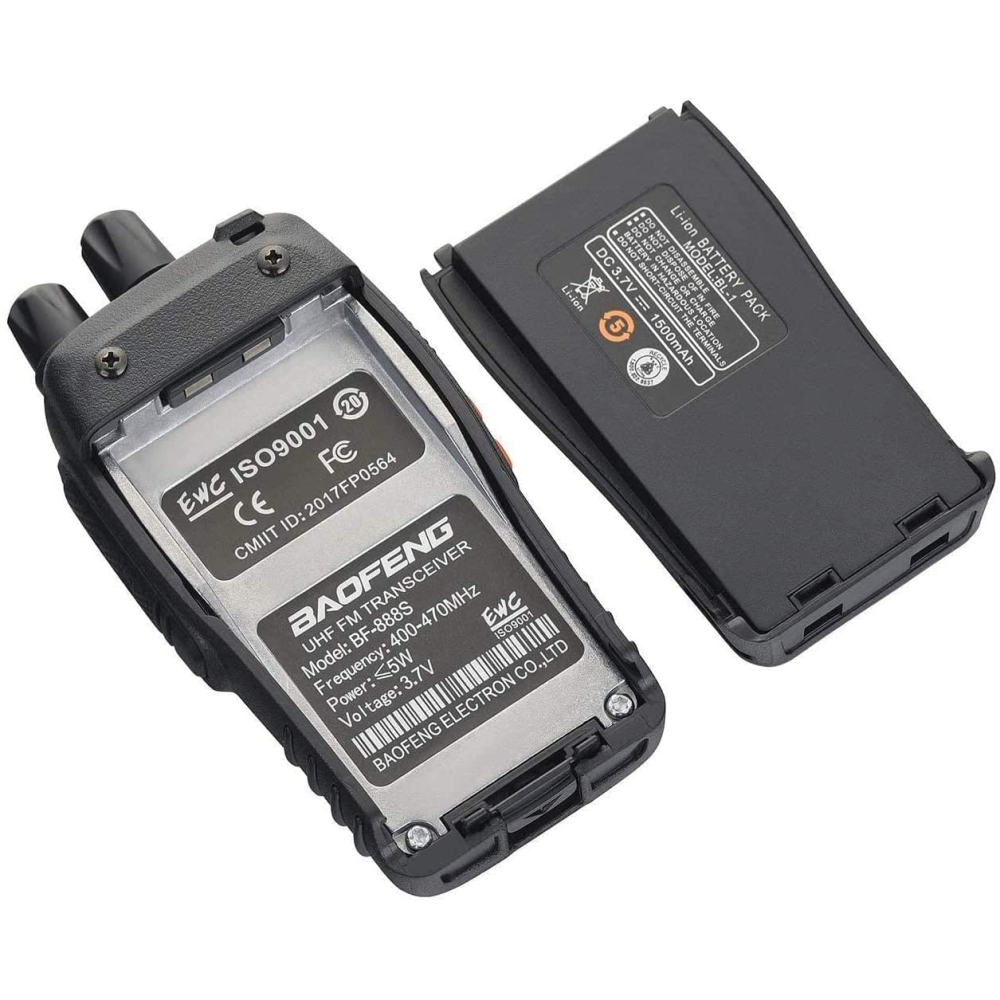 Radio Intercomunicador BF-888S Kit X 2 UND