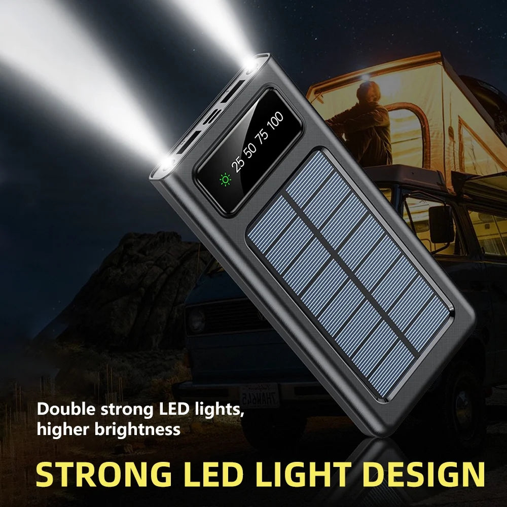 POWERBANK SOLAR 10.000MAH CARGADOR PARA CELULAR