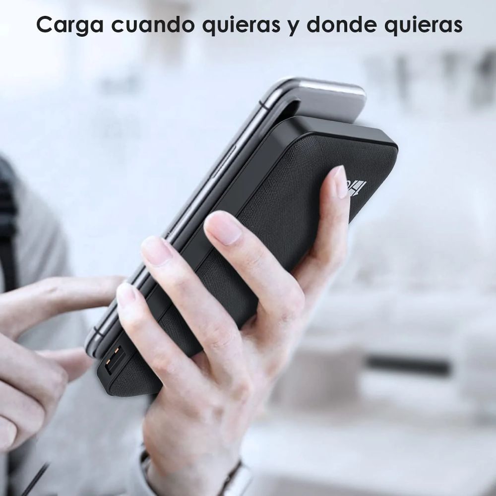 1Hora Power Bank 10.000 MAH Portátil 4Cables Gar148
