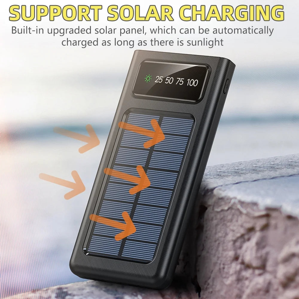 POWERBANK SOLAR 10.000MAH CARGADOR PARA CELULAR