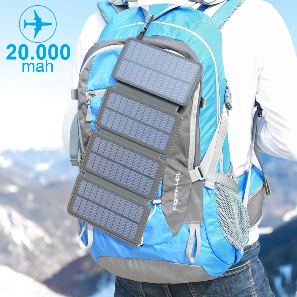 Power bank solar 20000mah