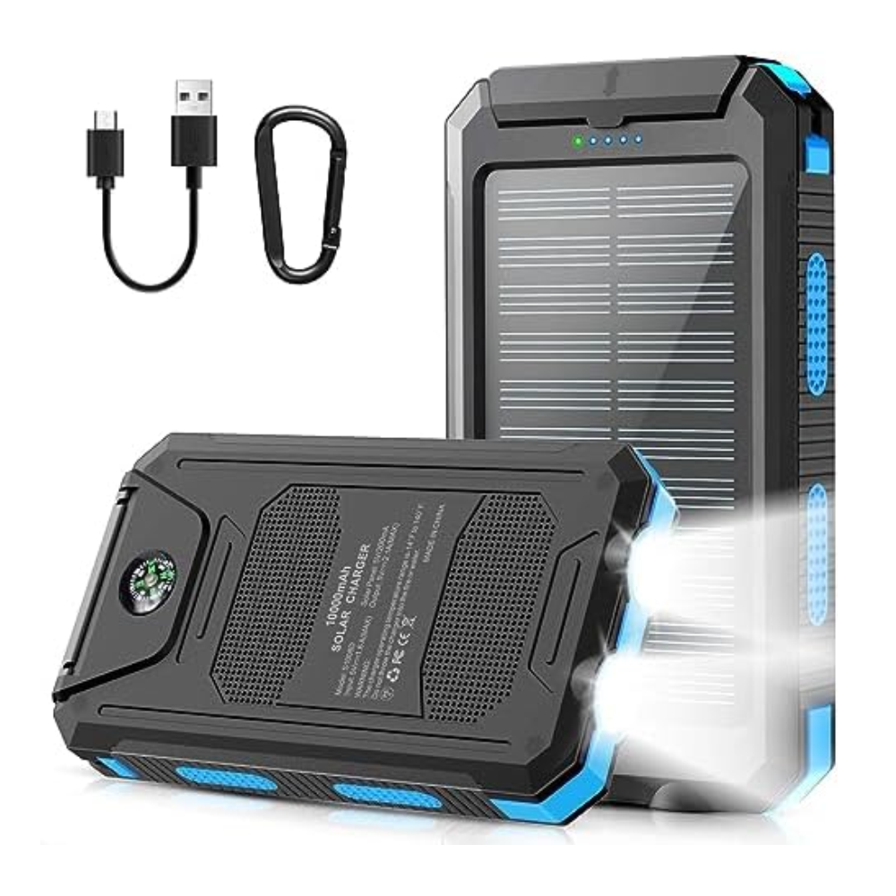 Power Bank Solar 20000mah Cargador 2usb