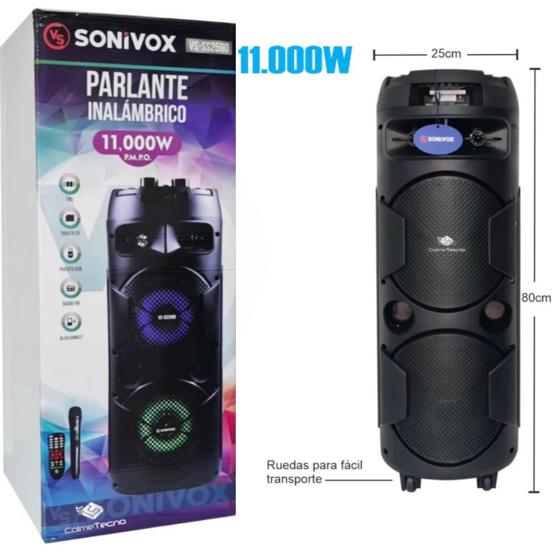 CABINA SONIVOX 11000W POTENCIA