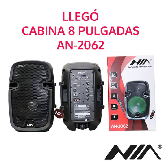 CABINA 8 PULAGADAS
