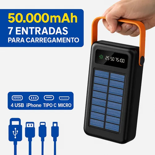 Power Bank Solar 50.000mah POW127
