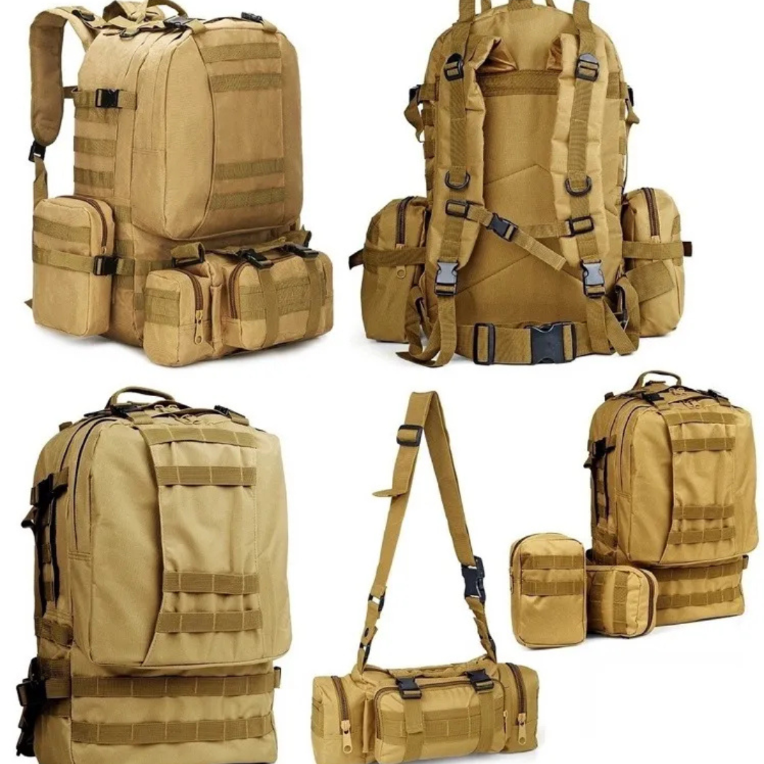 MALETA TACTICA 60L 4 EN 1