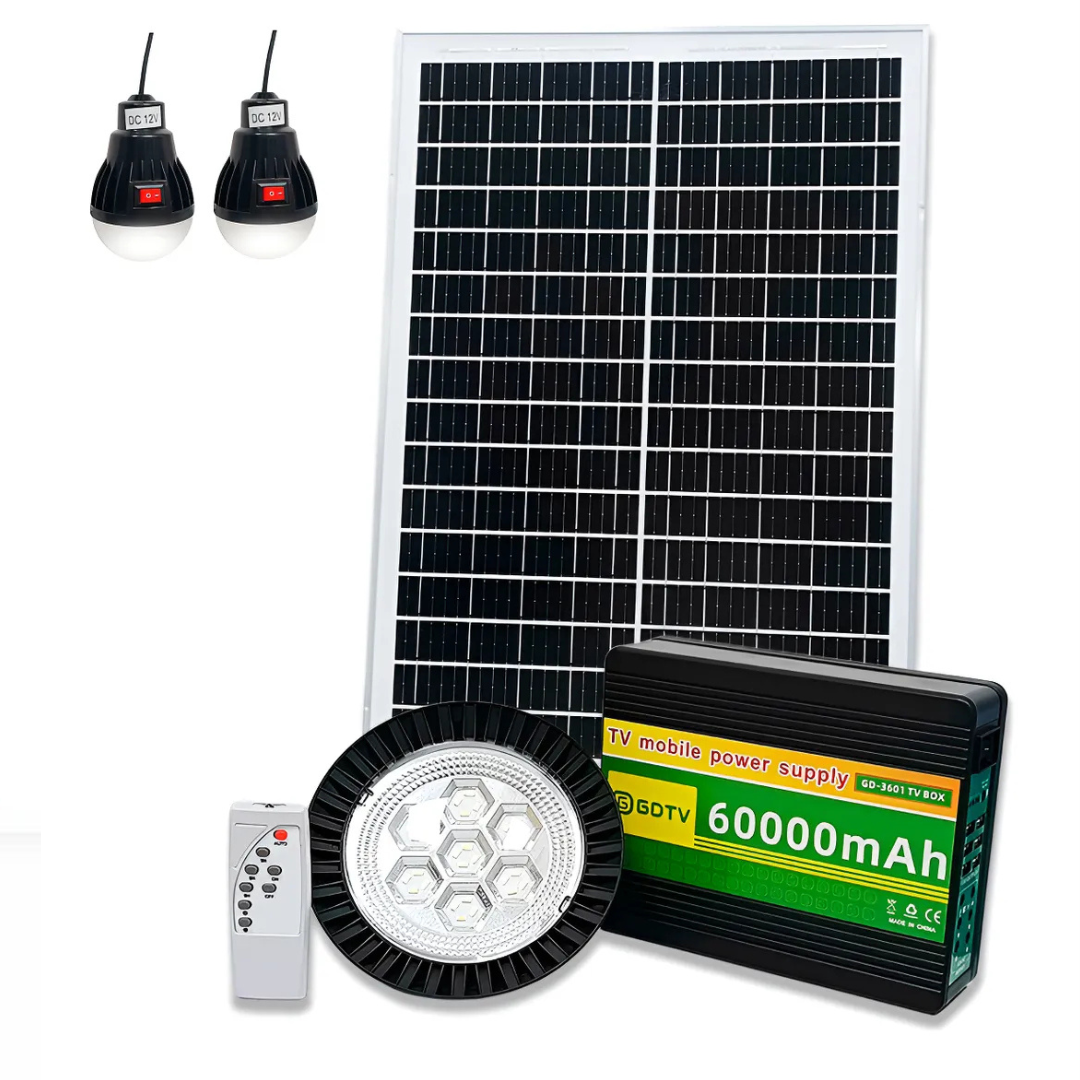Batería solar 60.000mah poder 12v GD3601