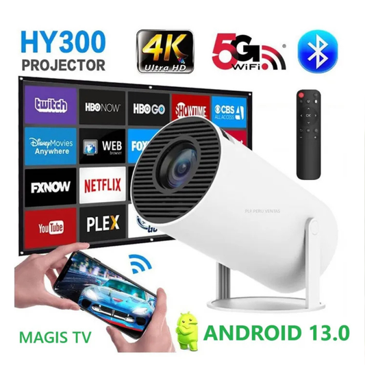 Proyector Hy300 con MagisTV