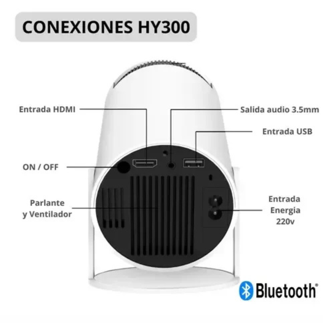 Proyector Hy300 con MagisTV
