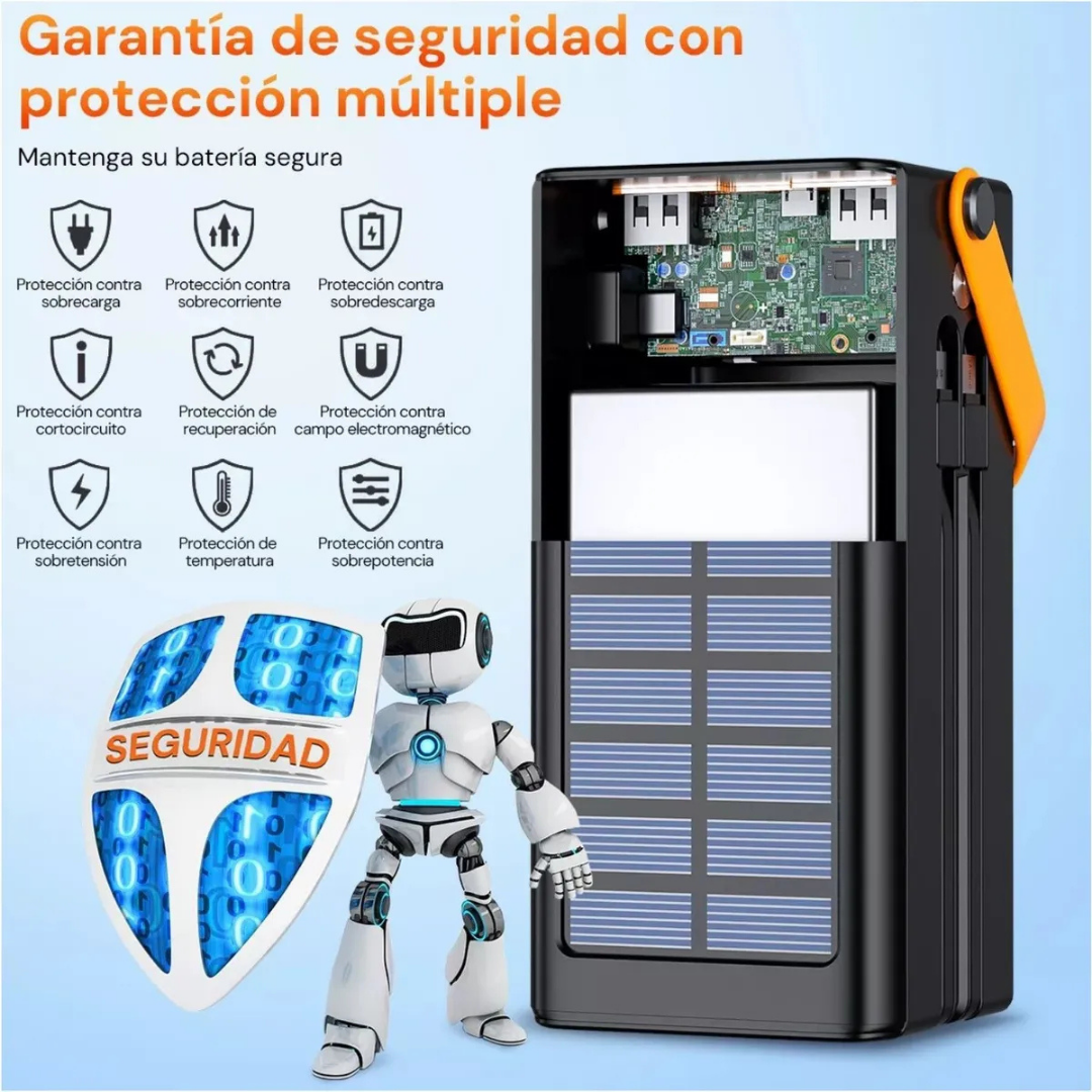 Power Bank Solar 50.000 MAH