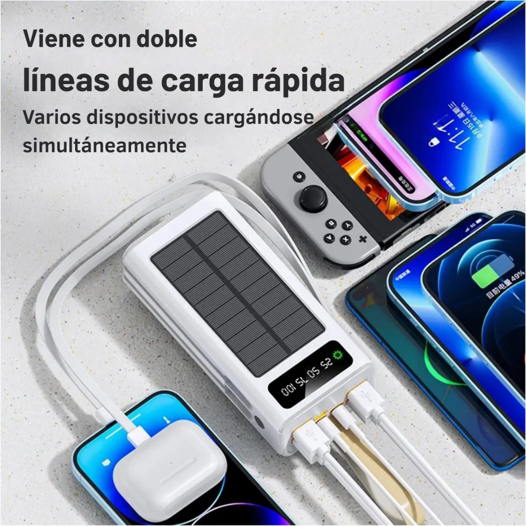 Power Bank Solar 50.000 MAH