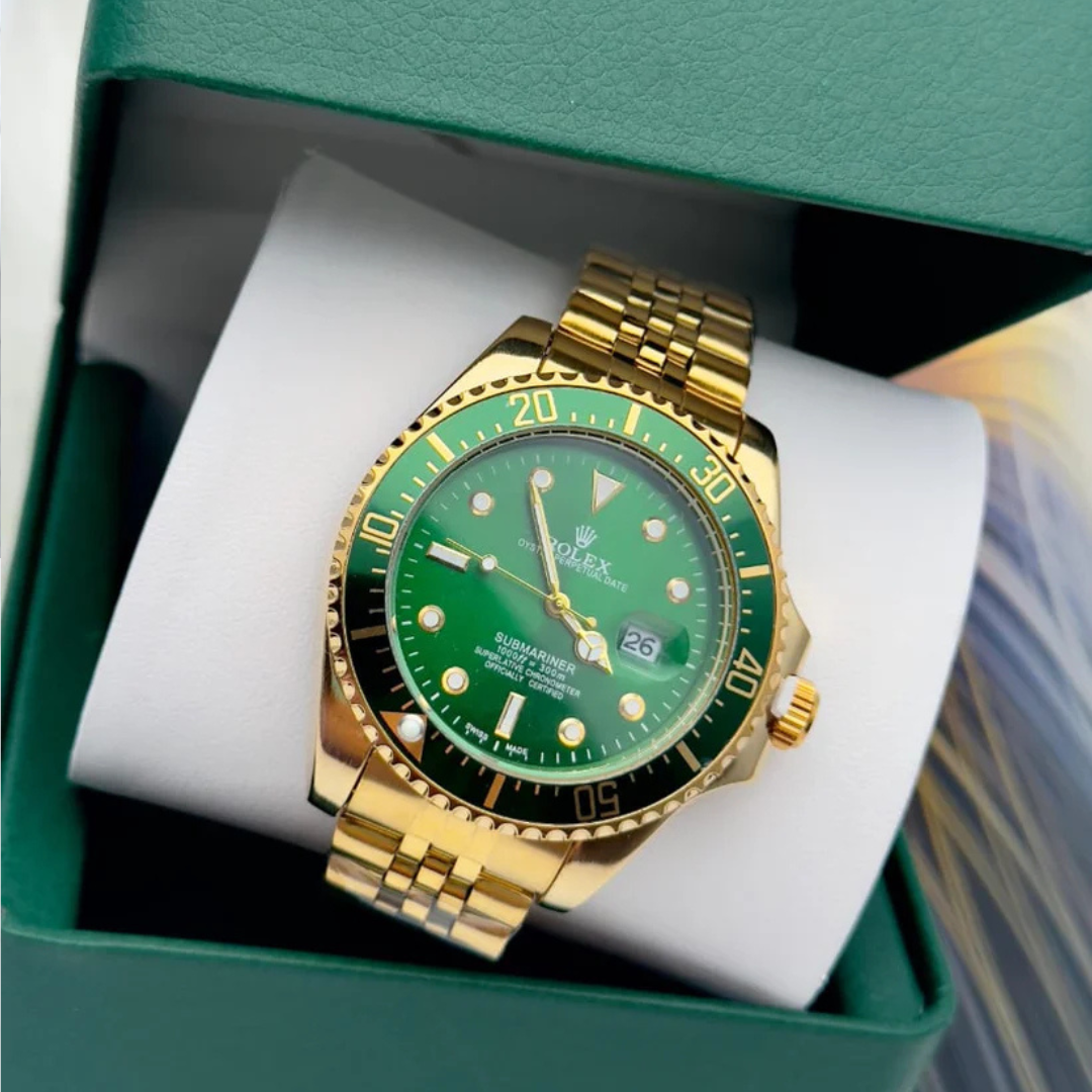RELOJ ROLEX SUBMARINER PULSO TRENZADO