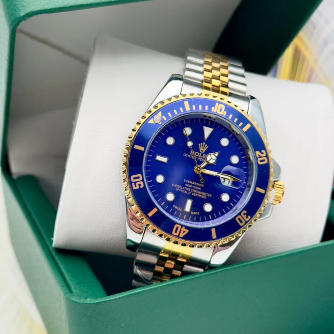 RELOJ ROLEX SUBMARINER PULSO TRENZADO