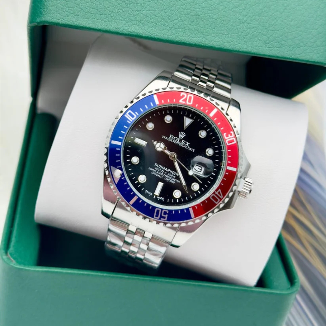 RELOJ ROLEX SUBMARINER PULSO TRENZADO