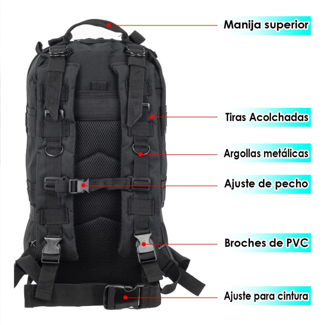 MALETA TACTICA 30 LITROS
