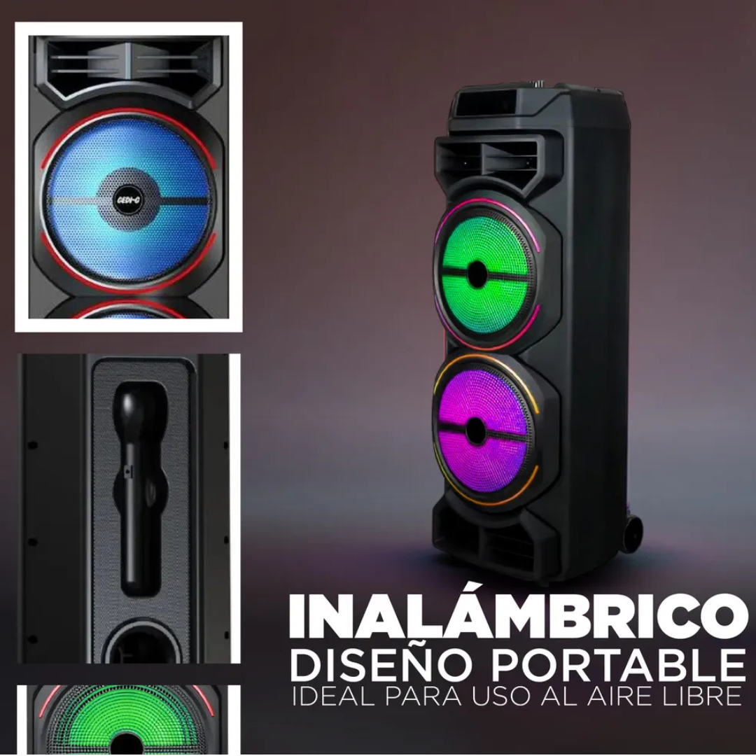 Cabina Gedi-G 10.000W GD-2885 – 8×2 BT