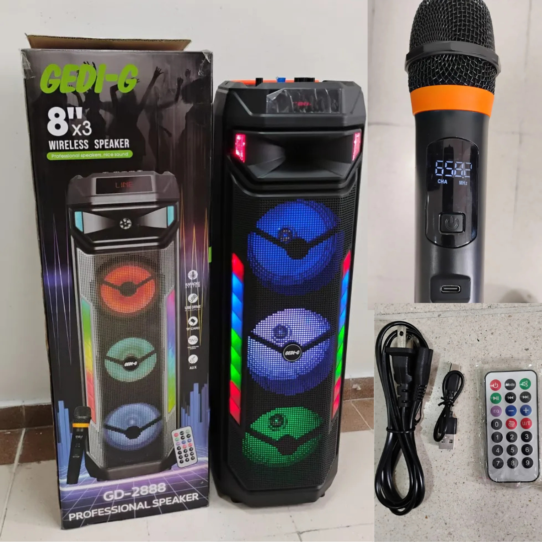Parlante Bluetooth Portatil  GD-2888