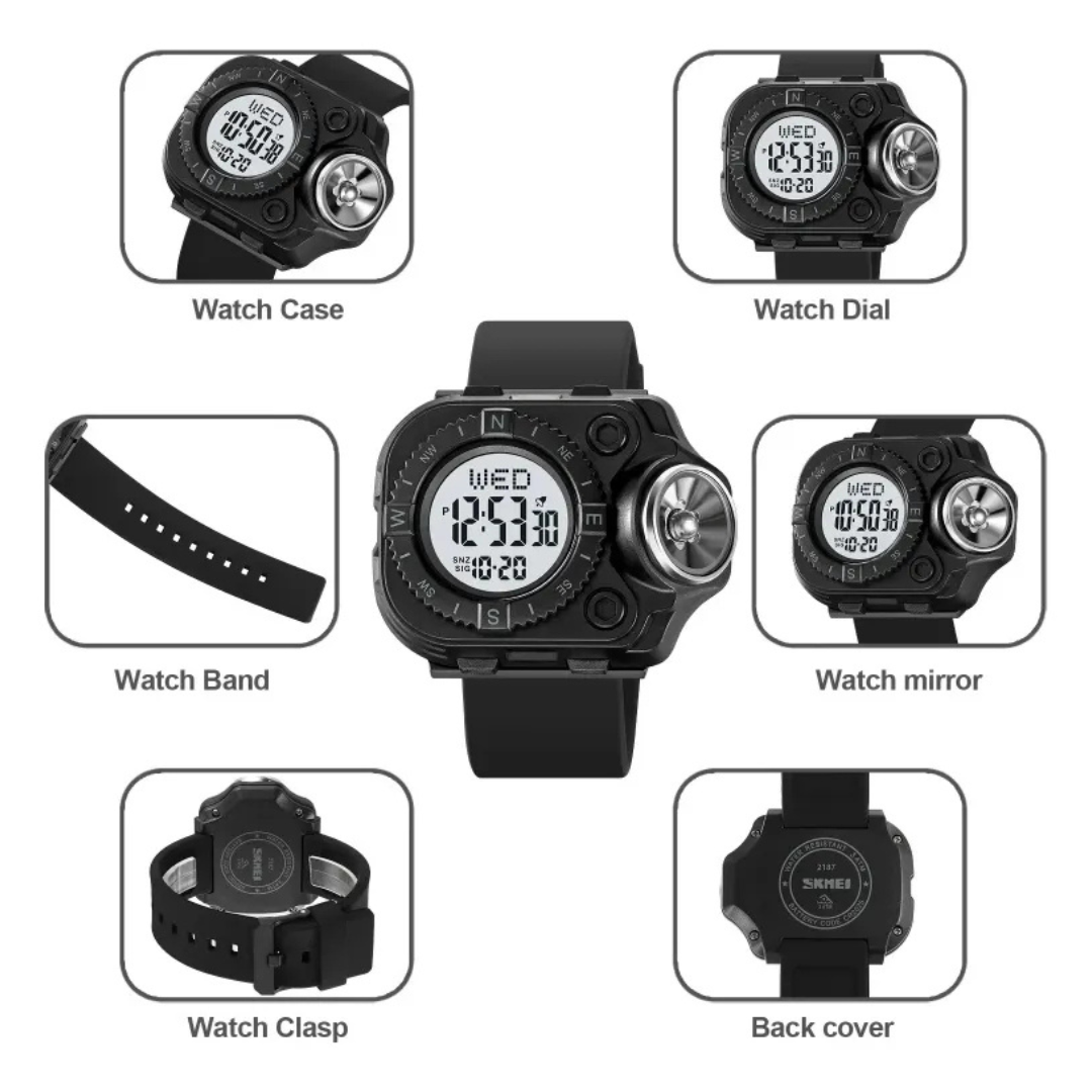 2324 RELOJ JOEFOX DIG LINTERNA DEPORTIVO