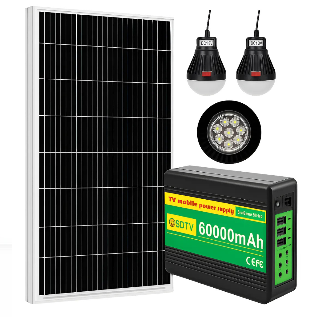 Batería solar 60.000mah poder 12v GD3601